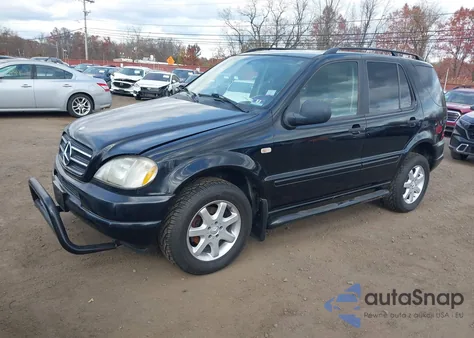 1999 Mercedes-Benz Ml 430 z USA, uszkodzony, nr VIN 4JGAB72E7XA128719